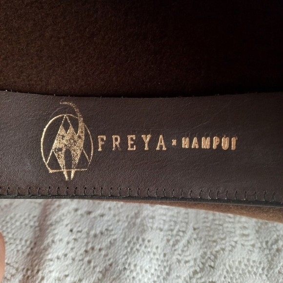Freya X Hampui Women\'s Sun Outdoor Brown Felt Wool Hat Size Large main image 5